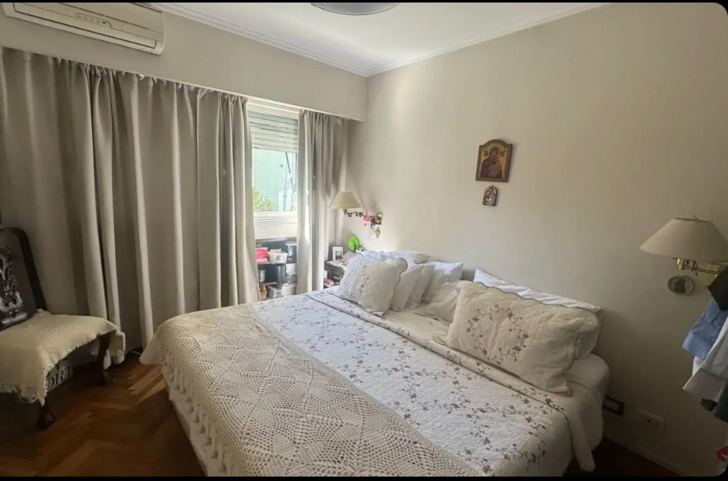 4 ambientes c/dependencia 7mo piso frente balcon- Av. Sta. Fe 2644