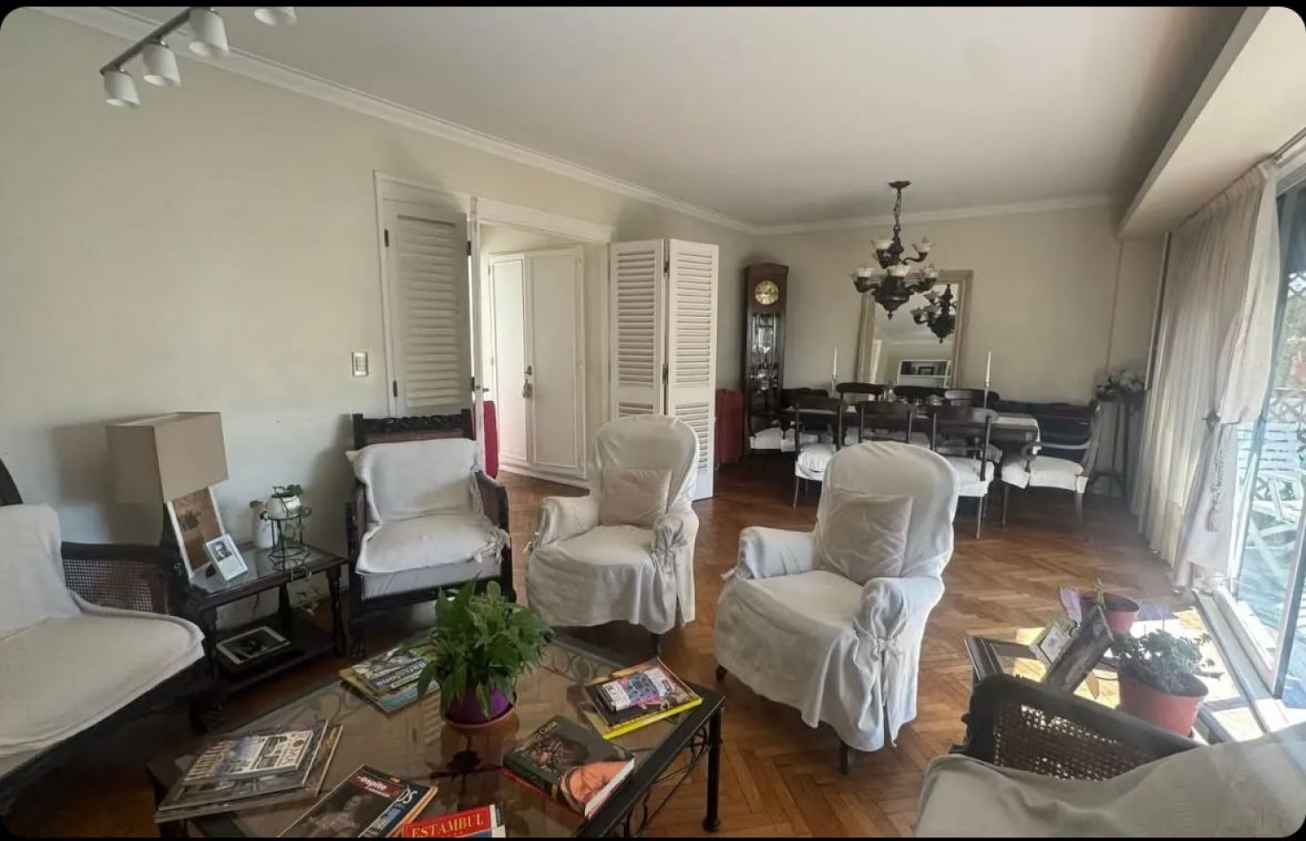 4 ambientes c/dependencia 7mo piso frente balcon- Av. Sta. Fe 2644