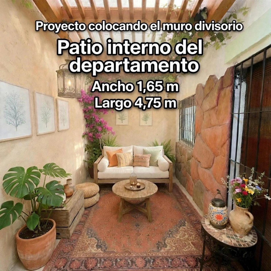 Exclusivo Paquete Inmobiliario En Recoleta: Local, Depto Con Patio Y Cochera
